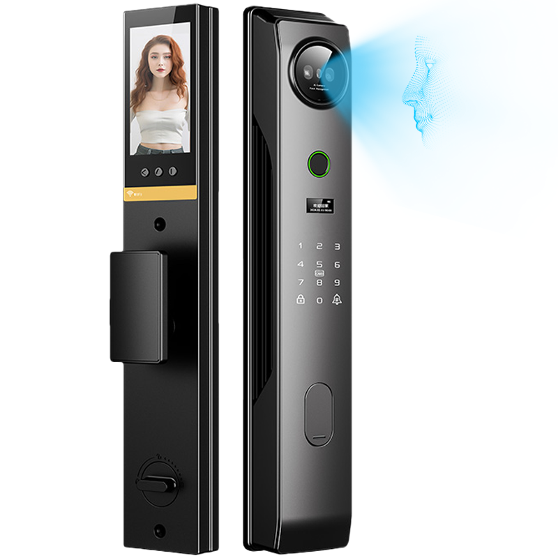 J28 WiFi 3D Face Video Smart Door Lock